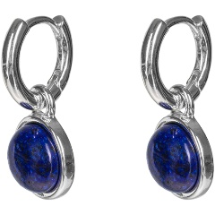 Изображение товара Элегантные серьги FIORE LUNA NATURAL LAPIS из натурального камня для женщин