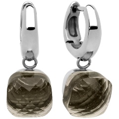 Изображение товара Серьги QUDO Firenze smoky quartz 300027 BW/S