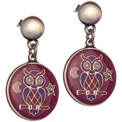 Изображение товара Серьги Сова Clara Bijoux A35538-18 V