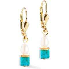 Изображение товара Серьги Turquoise-Green Coeur de Lion 1126/20-0605