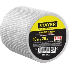 Изображение товара Серпянка самоклеящаяся STAYER Professional FIBER-Tape, 10 см х 20м, 1246-10-20 1246-10-20