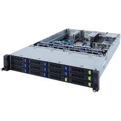 Изображение товара Серверная платформа Gigabyte 2U R282-3C1 с процессорой Intel Xeon 3-го поколения
