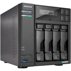 Изображение товара Сетевое хранилище ASUSTOR AS6704T с поддержкой 4 HDD