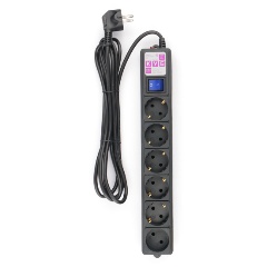 Изображение товара Сетевой фильтр Power Cube 3м 6 розеток (черный)