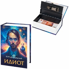 Изображение товара Сейф-книга Идиот, 55х115х180 мм, кодовый замок, BRAUBERG, 291354