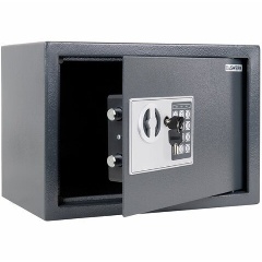 Изображение товара Сейф мебельный DASWERK SC-250EL (250х350х250 мм), электронный замок, графит, 291343