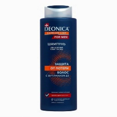Изображение товара Шампунь DEONICA For Men Защита от потери волос, 380 мл
