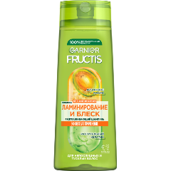 Изображение товара Шампунь для волос Garnier FRUCTIS Ламинирование и Блеск, 250 мл
