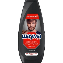 Изображение товара Шампунь для волос SCHAUMA MEN Укрепление волос 360 мл для мужчин