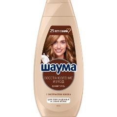 Изображение товара Шампунь для волос SCHAUMA Восстановление и уход 360 мл для поврежденных и сухих волос