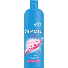 Изображение товара Шампунь SHAMTU Блеск и объем 500 мл для придания объема и блеска волосам