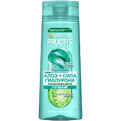 Изображение товара Шампунь для всех типов волос Garnier FRUCTIS Алоэ+Сила Гиалурона, увлажняющий, 250 мл