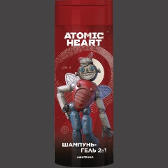 Изображение товара Тонизирующий шампунь-гель 2в1 ATOMIC HEART Men для мужчин 400 мл