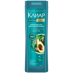 Изображение товара Шампунь против перхоти CLEAR Комплексное восстановление, 400 мл