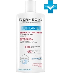 Изображение товара Шампунь стимулирующий рост волос DERMEDIC Capilarte, 300 мл.