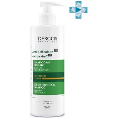 Изображение товара Шампунь-уход для сухой кожи головы VICHY Dercos, против перхоти, 390 мл