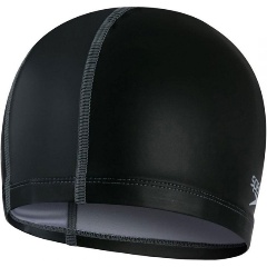 Изображение товара Детская шапочка для плавания Speedo Pace Cap Jr черная полиэстер и эластан для детей