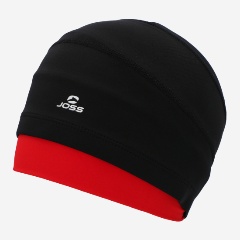 Изображение товара Шапочка для плавания Joss Polyamide swim cap, black/red, 102149JSS-BH