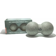 Изображение товара Массажный шар для миофасциального релиза FIT.TOOLS сдвоенный 16х8 см серый