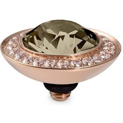 Изображение товара Шарм Tondo Deluxe Greige Qudo 647175 BW/RG - украшение со Swarovski