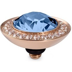 Изображение товара Шарм Tondo Deluxe Sapphire Qudo 656095 BL/RG