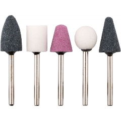 Изображение товара Набор шарошек FIT IT 36465, по металлу, 5 шт, хвостовик 3мм