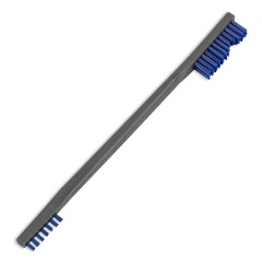 Изображение товара Щетка Bore Tech двухсторонняя для чистки оружия, нейлон, большой и малый ворс, ручка – полимер, химически стойкая