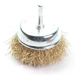 Изображение товара Щетка д/дрели "чашка" гофр. 75мм GEPARD (GP0850-75) (в блистере)