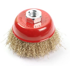 Изображение товара Щетка д/шлиф.маш."чашка" гофр. 65мм GEPARD (GP0865-65) (M14 в блистере)