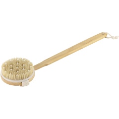 Изображение товара Щетка деревянная БАННАЯ ЛИНИЯ 11-946 круглая с массажными элементами, 40*11см