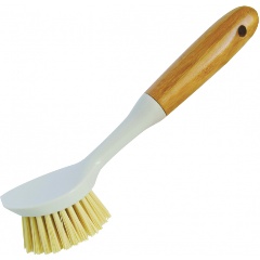 Изображение товара Щетка для мытья посуды YORK БАМБУК ЭКО Натур экологичная с скребком