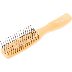 Изображение товара Щетка для волос Harizma h10694-19 Relax малая золото для бережного расчесывания