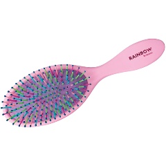 Изображение товара Щетка для волос HARIZMA Rainbow большая, розовая