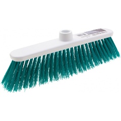 Изображение товара Щетка пластмассовая для подметания пола, 27 см, без черенка, бирюзовая щетина, PALISAD Home, 935415