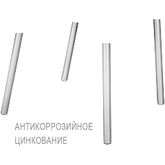 Изображение товара Каркас стула SHEFFILTON SHT-S424 хром лак цинк металлический прочный навеска