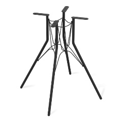 Изображение товара Основание для стола SHEFFILTON SHT-TU34-P черный муар разборное