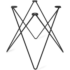 Изображение товара Основание SHEFFILTON для стола SHT-TU37 черный муар