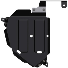 Изображение товара Защита топливного бака SHERIFF для RENAULT Kaptur, 2016-, сталь 2,0 мм