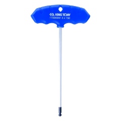 Изображение товара Шестигранник Т-образный KING TONY 5 мм, 100 х 188 мм, с шаровым окончанием