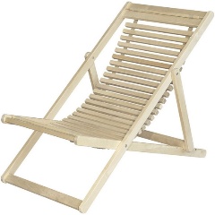 Изображение товара Шезлонг Мебелик 22 светлое дерево