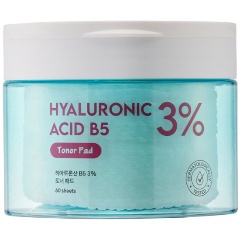 Изображение товара Увлажняющие пэды ShinCos.Lab с гиалуроновой кислотой и пантенолом, 60 шт