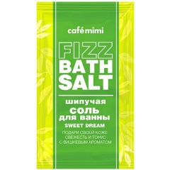 Изображение товара Шипучая соль для ванны Cafe Mimi SWEET DREAM Вишневый аром 100 г