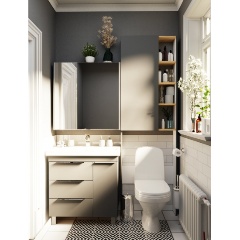 Изображение товара Шкаф 1Marka Gaula 60Н 1д.Black У92548