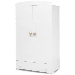 Изображение товара Двухстворчатый шкаф Erbesi Bubu белый/серый