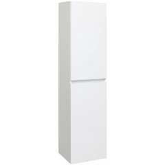 Изображение товара Шкаф-колонна Runo 00-00001048 Манхэттен 35 /универсальный/белый/ подвесной