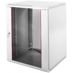 Изображение товара Настенный телекоммуникационный шкаф ЦМО ШРН-Э-12.650 серый 12U