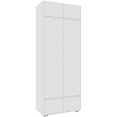 Изображение товара Шкаф WOODVILLE Роут двухстворчатый белый