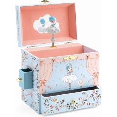 Изображение товара Музыкальная шкатулка DJECO Балерина для девочек с механикой и зеркалом