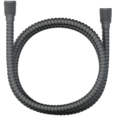 Изображение товара Шланг для душа Wonzon & Woghand 150 см, Темный графит (WW-88RG02-1500-BGM)