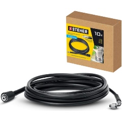 Изображение товара Шланг высокого давления для пистолета 10 м STEHER G-280 PRO